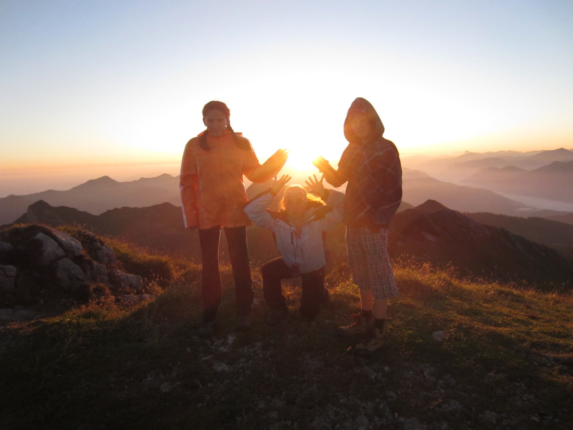 Sonnenaufgang am krottenkopf