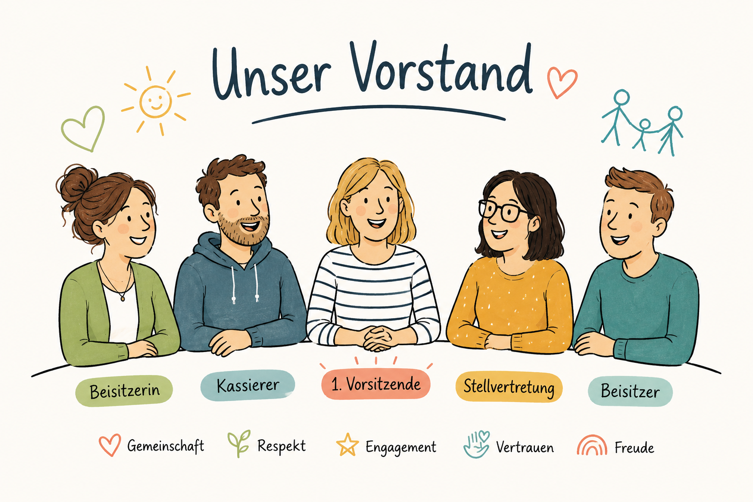 Der Vorstand der Oberauer Eltern-Initiative Obelin
